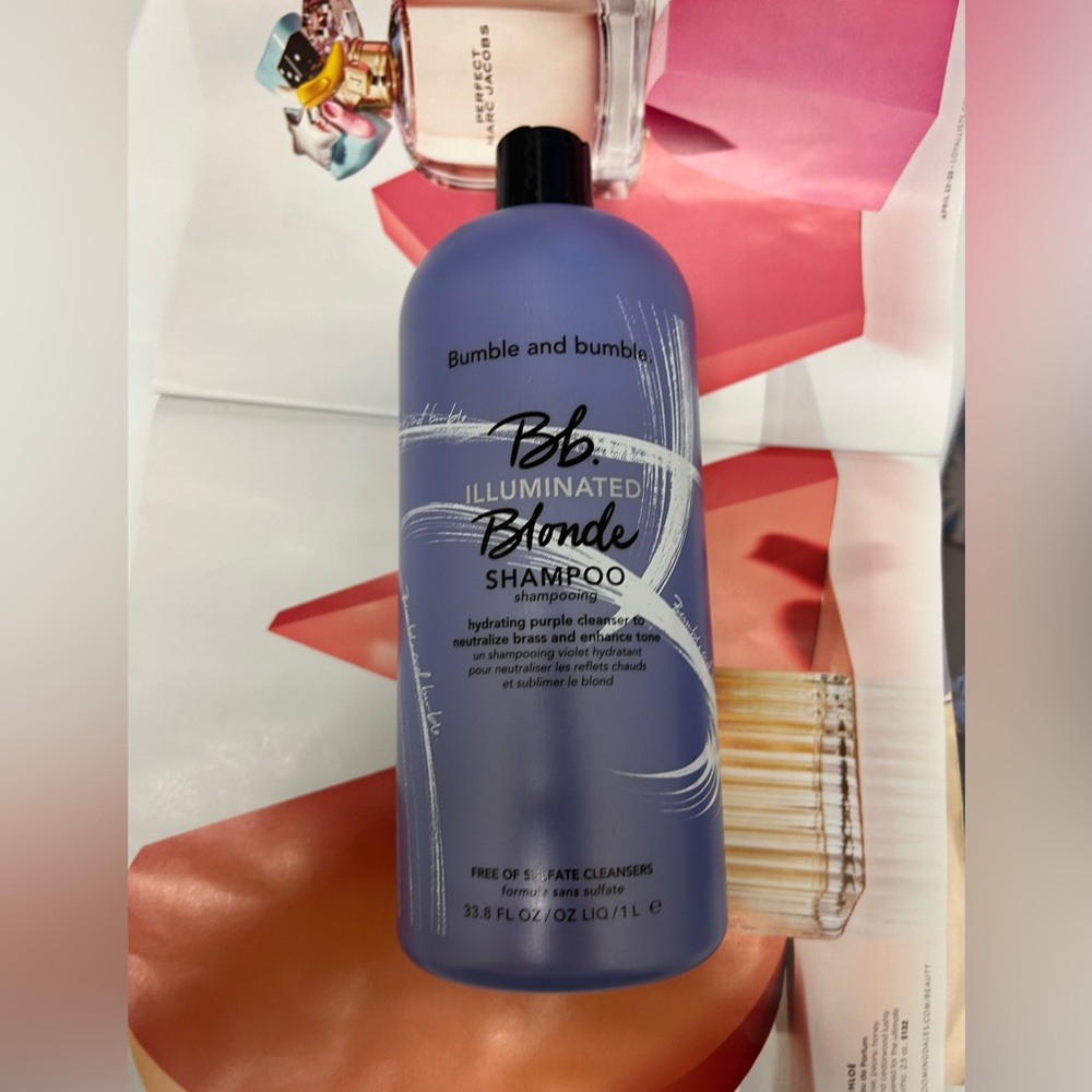 Bumble and Bumble Illuminated Blonde Shampoo/NEW 33.8 oz/ 1L jumbo size new